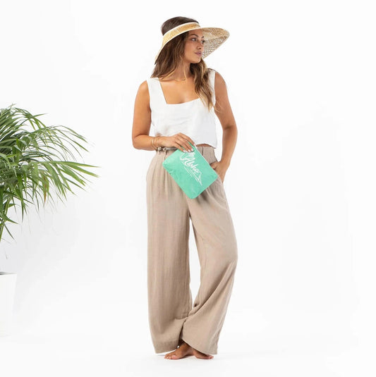 Vintage Aloha Logo Small by Aloha Collection | Vintage Green - Zen&Zip