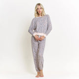 Star Seeker Long Set by Honeydew | Natural Leopard