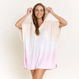 Take a Break Oversized Hoodie by Honeydew | Sunset Dip Dye