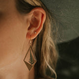 Hanging Terrarium Earrings