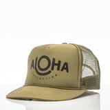 Aloha Trucker Black/Khaki Green