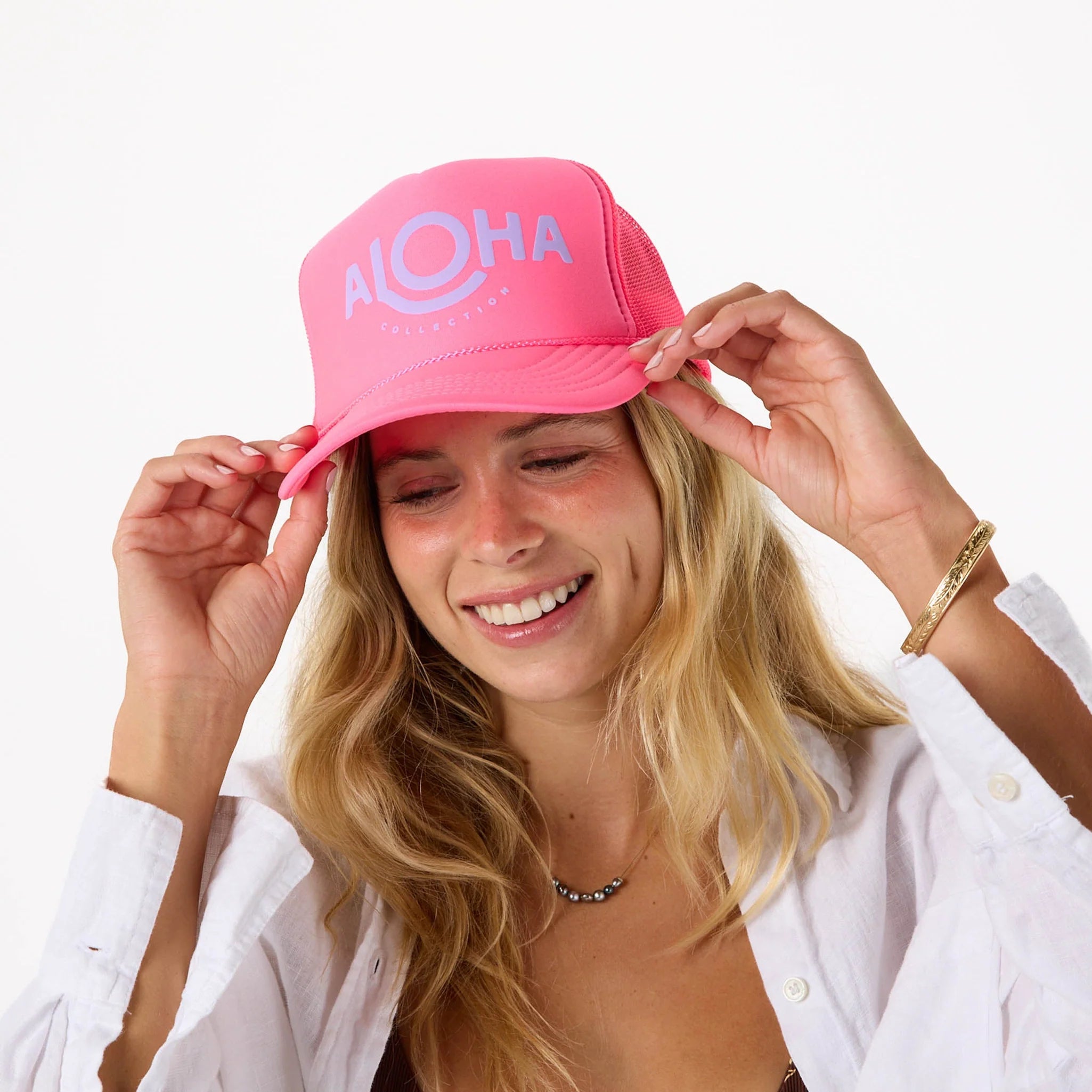 ALOHA Trucker by Aloha Collection | Lavande/Neon Pink