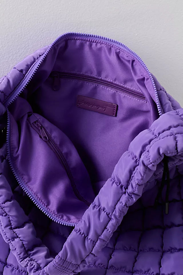 Quilted Carry All Vivid Violet