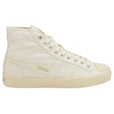 Coaster High Sneakers White/Gold