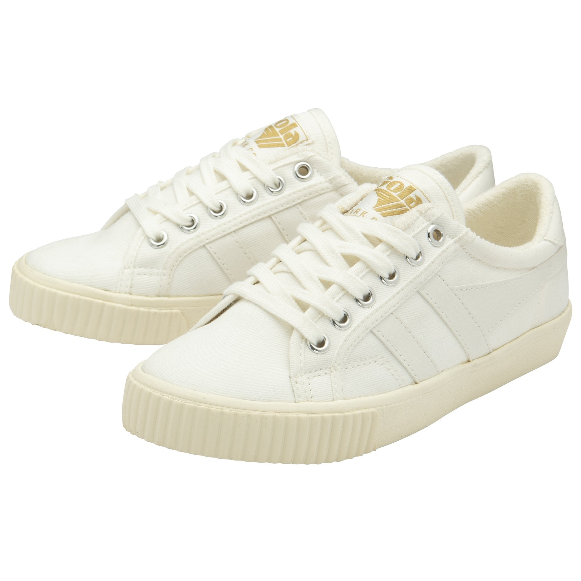 Tennis Mark Cox Plimsolls Off White