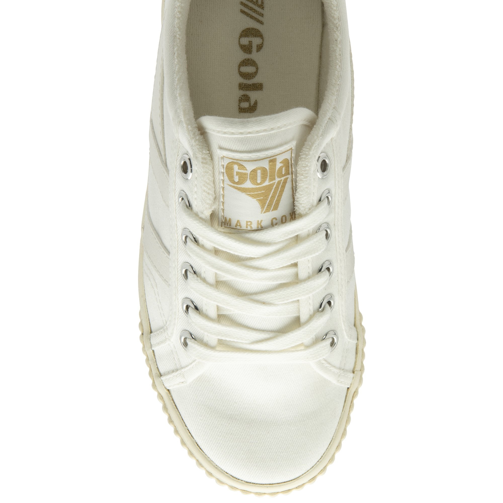 Tennis Mark Cox Plimsolls Off White