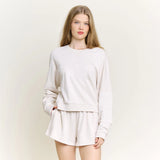 Weekend Club LS Shortie Set by Honeydew | Putty