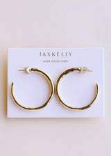 Everyday Gold Hoop - Large - Zen&Zip