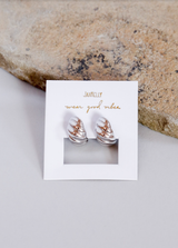 Silver Hoop Earring by JaxKelly | Swirl