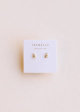 Offset Trio Earring by JaxKelly | White CZ 